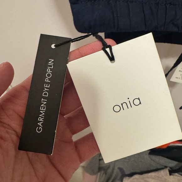 Onia Men Small Poplin Lounge Pants Deep Navy $75 NWT - Picture 7 of 9